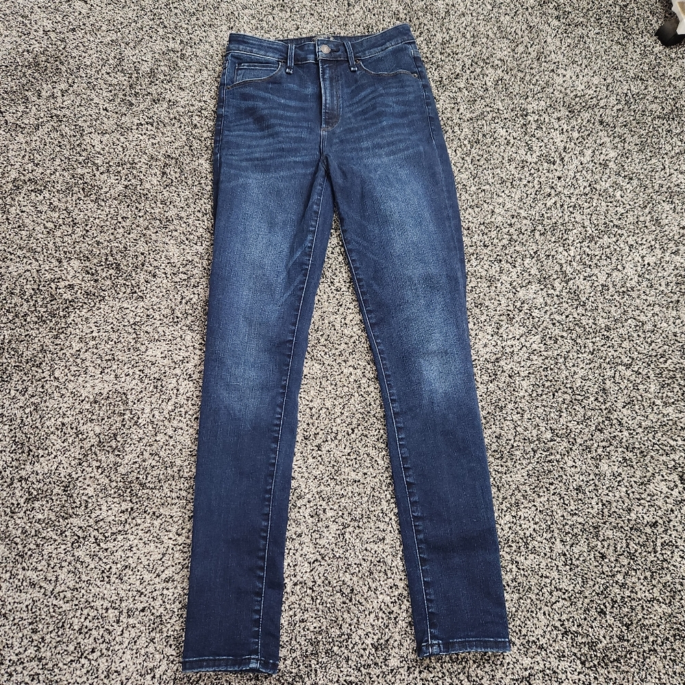 Abercrombie And Fitch High Rise Super Skinny Curve Love Women Sz 26, 2‎ Darkwash